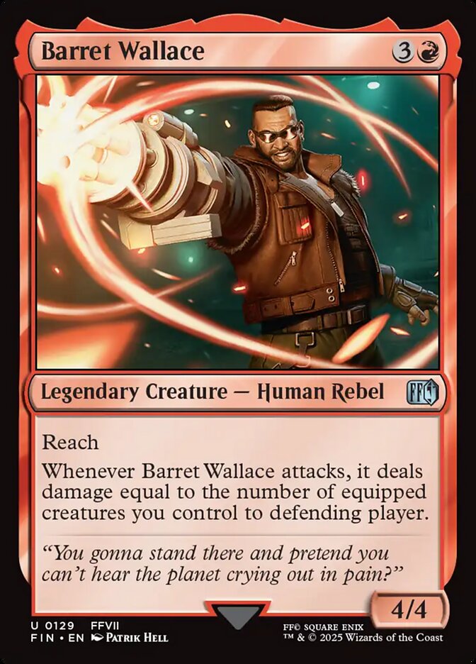 Barret Wallace 129/309 (FINAL FANTASY)  | Good Games Morley