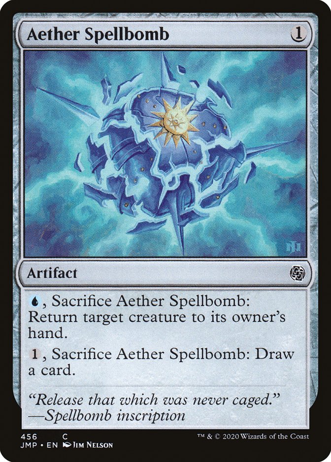 Aether Spellbomb 456/495 (Jumpstart)  | Good Games Morley