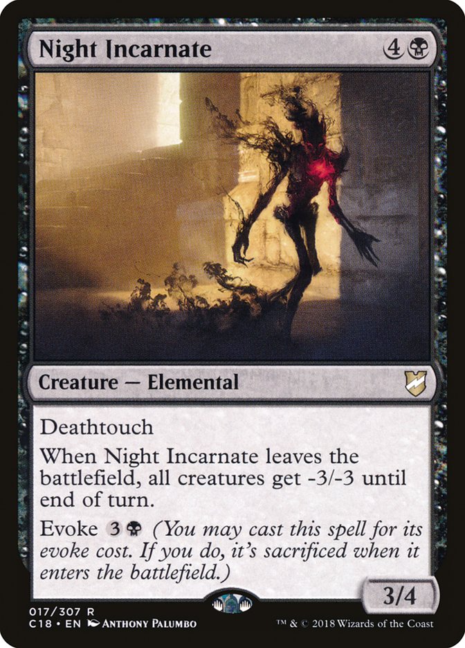 Night Incarnate 17/307 (Commander 2018)  | Good Games Morley