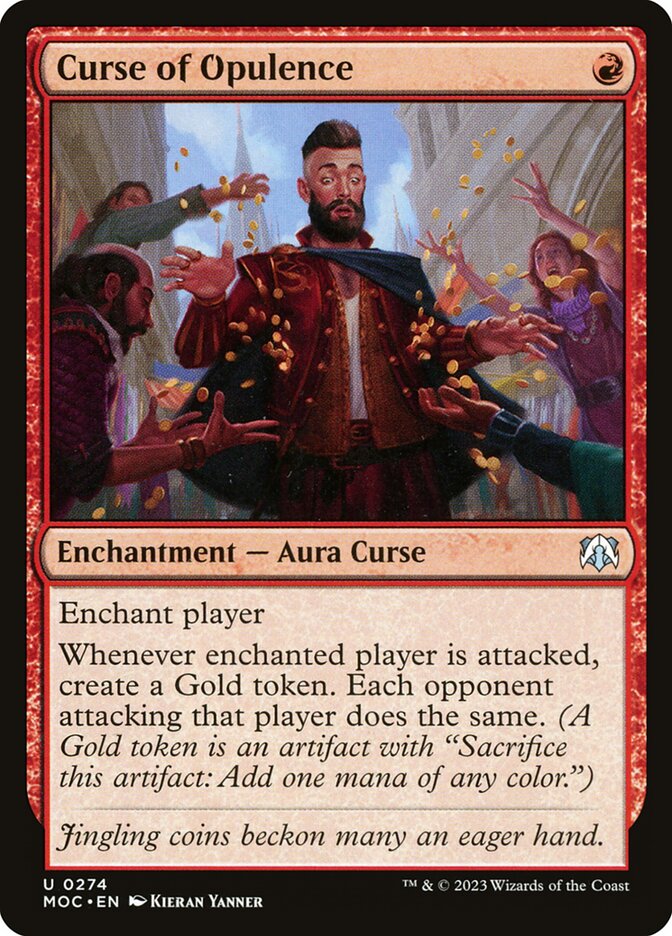 Curse of Opulence 274 (Commander: March of the Machine)  | Good Games Morley