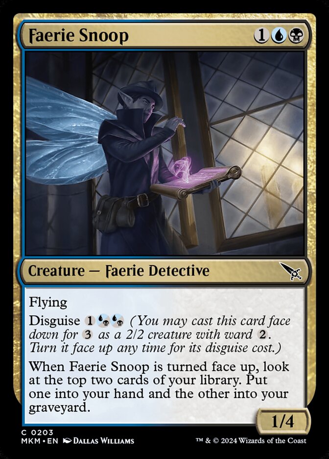 Faerie Snoop 203/286 (Murders at Karlov Manor)  | Good Games Morley