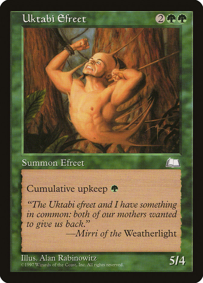 Uktabi Efreet 143/167 (Weatherlight)  | Good Games Morley