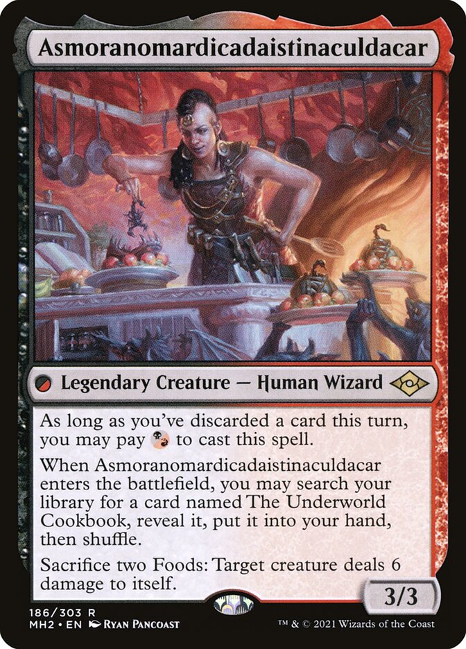 Asmoranomardicadaistinaculdacar 186 (Modern Horizons 2)  | Good Games Morley