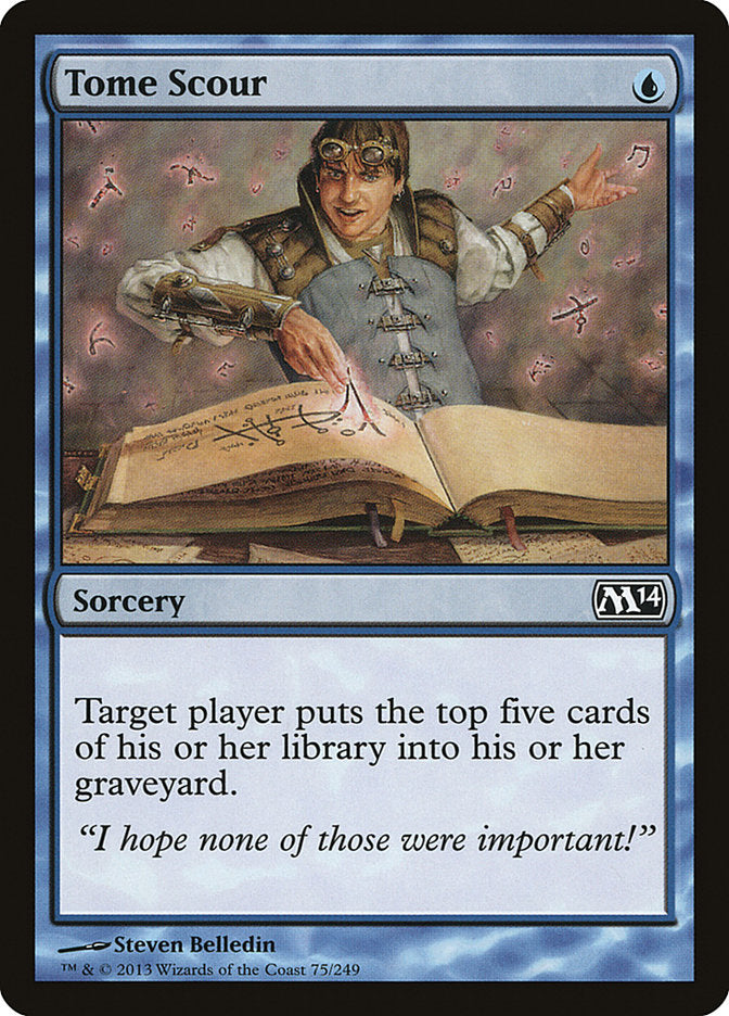 Tome Scour 75/249 (Magic 2014 (M14))  | Good Games Morley