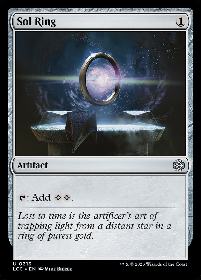 Sol Ring 313 (Commander: The Lost Caverns of Ixalan)  | Good Games Morley