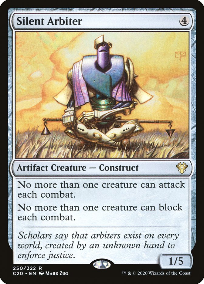 Silent Arbiter 250/322 (Commander 2020)  | Good Games Morley