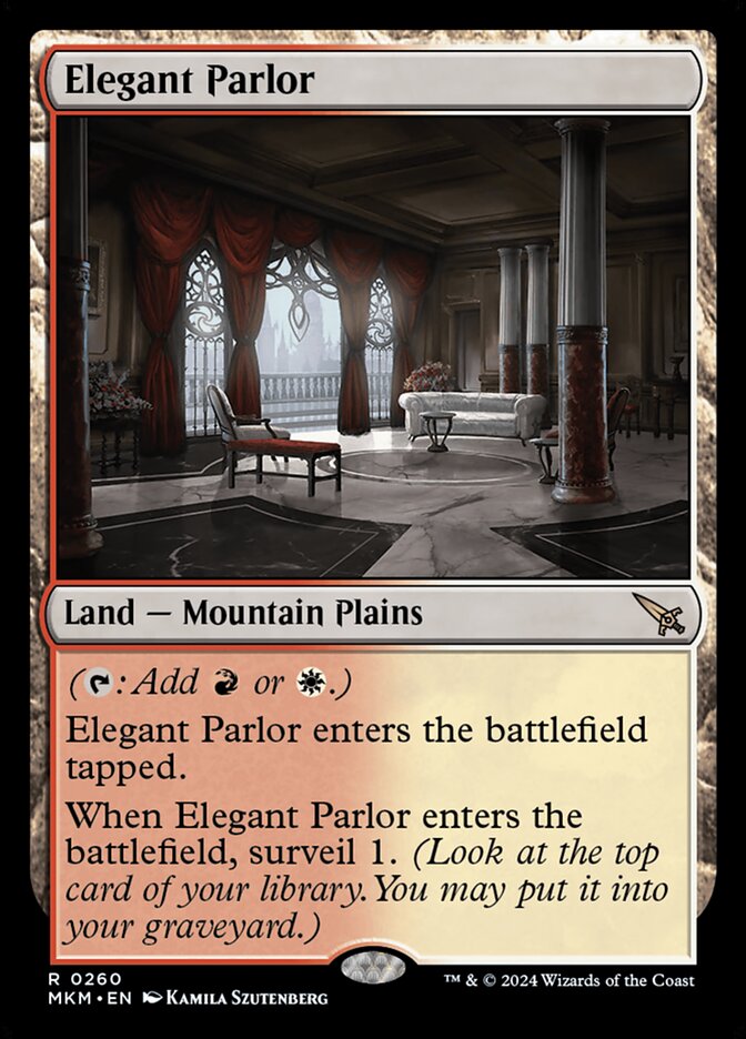Elegant Parlor 260/286 (Murders at Karlov Manor)  - Foil | Good Games Morley