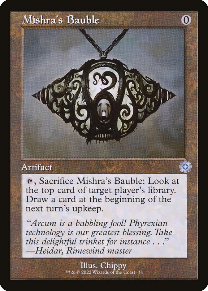 Mishra's Bauble 34/63 (The Brothers' War: Retro Frame Artifacts)  | Good Games Morley