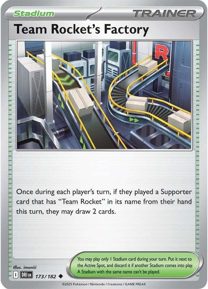 Team Rocket's Factory 173/182 (SV10: Destined Rivals)  | Good Games Morley