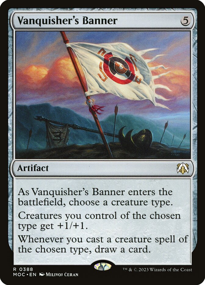 Vanquisher's Banner 388 (Commander: March of the Machine)  | Good Games Morley
