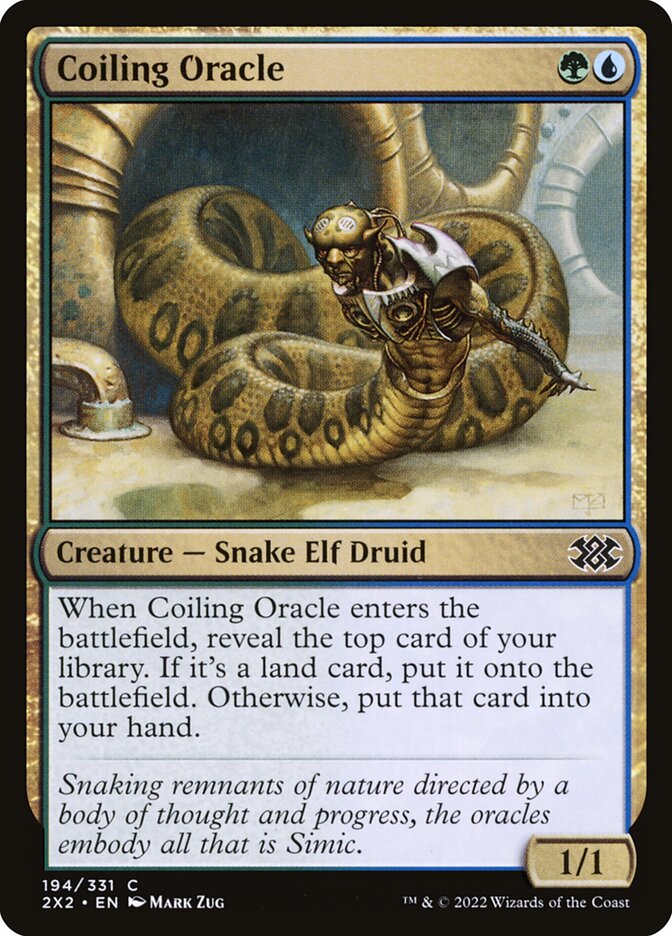 Coiling Oracle 194/331 (Double Masters 2022)  - Foil | Good Games Morley
