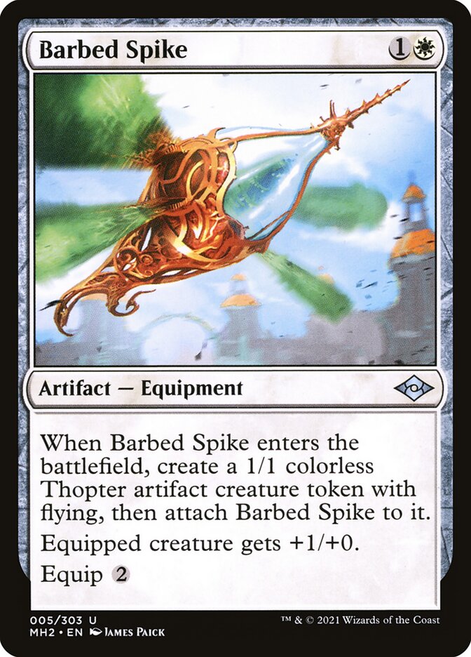 Barbed Spike 5 (Modern Horizons 2)  - Foil | Good Games Morley