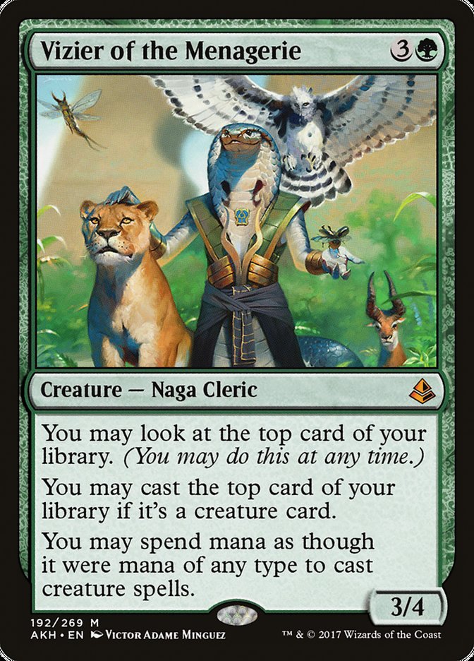 Vizier of the Menagerie 192/269 (Amonkhet)  | Good Games Morley