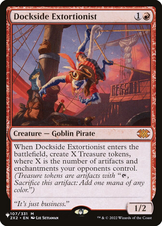 Dockside Extortionist 107/024 (The List Reprints)  | Good Games Morley
