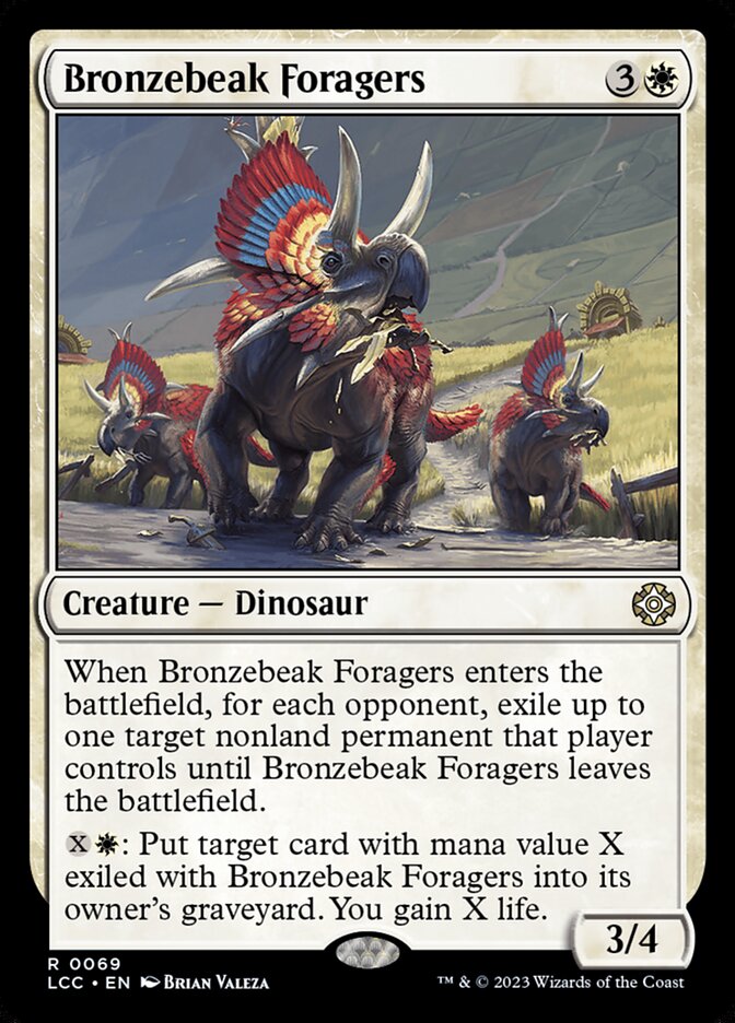 Bronzebeak Foragers 69/370 (Commander: The Lost Caverns of Ixalan)  | Good Games Morley