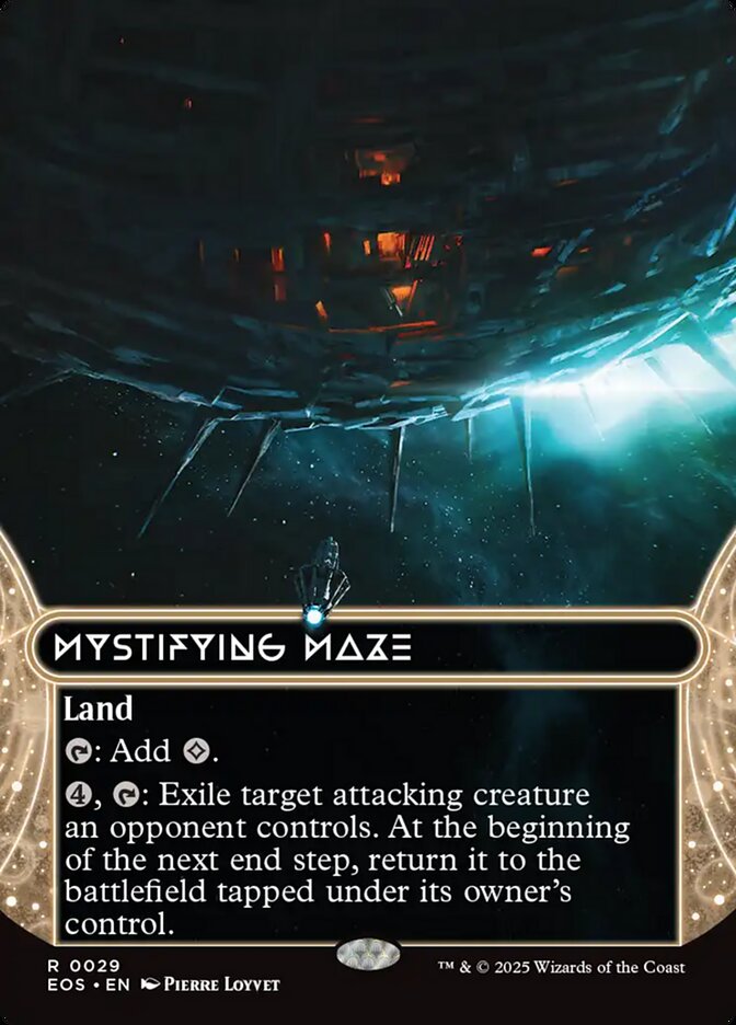 Mystifying Maze 29 (Edge of Eternities: Stellar Sights)  - Borderless Foil | Good Games Morley