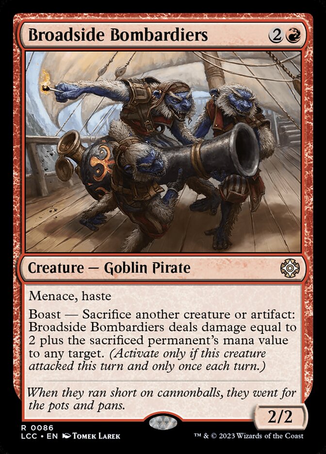 Broadside Bombardiers 86/370 (Commander: The Lost Caverns of Ixalan)  | Good Games Morley