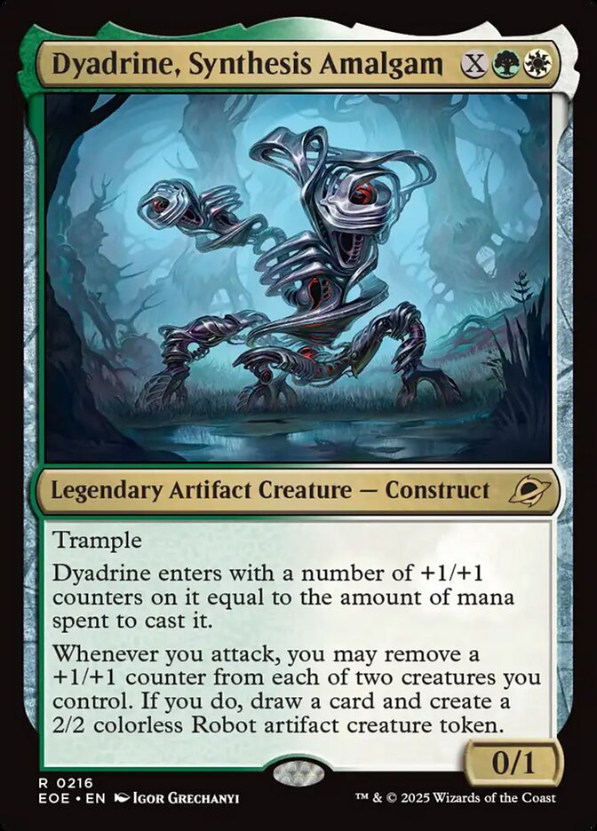 Dyadrine, Synthesis Amalgam 216 (Edge of Eternities)  - Foil | Good Games Morley