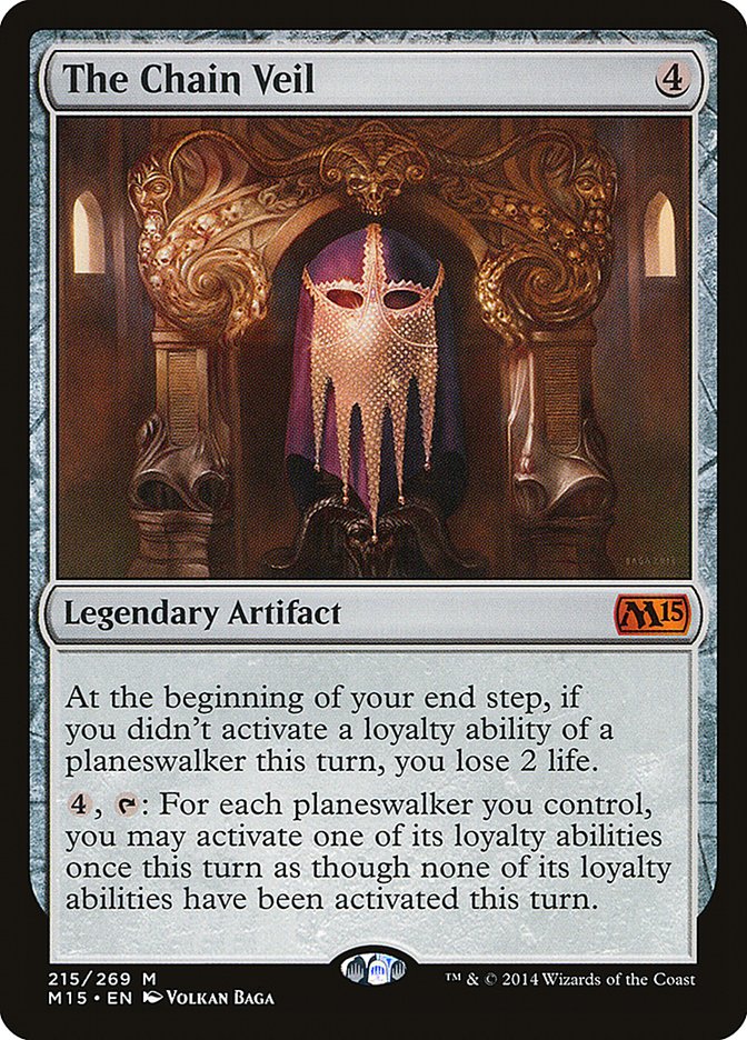The Chain Veil 215 (Magic 2015 (M15))  - Foil | Good Games Morley