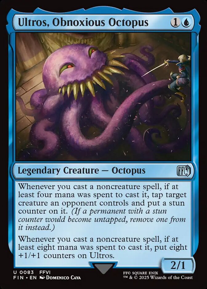 Ultros, Obnoxious Octopus 83 (FINAL FANTASY)  | Good Games Morley