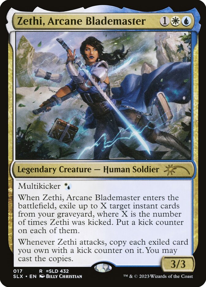 Zethi Arcane Blademaster 17 (SLX Cards)  | Good Games Morley