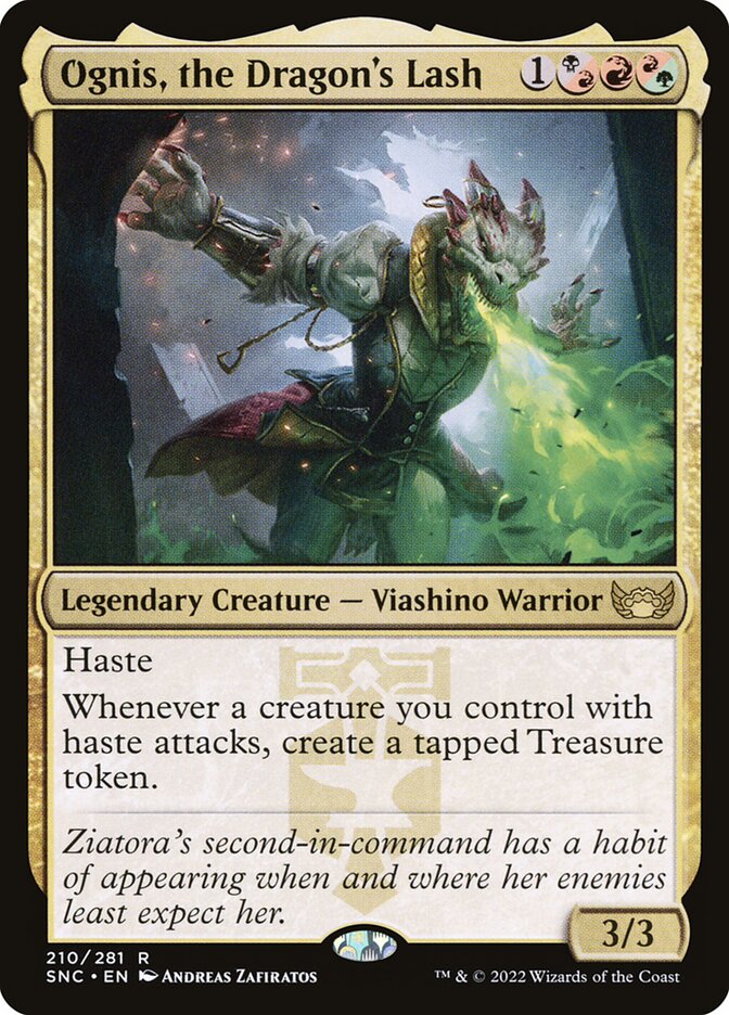 Ognis, the Dragon's Lash 210/281 (Streets of New Capenna)  - Foil | Good Games Morley