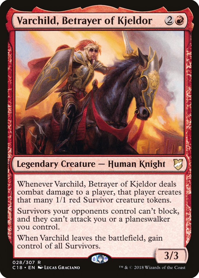 Varchild, Betrayer of Kjeldor 28 (Commander 2018)  | Good Games Morley