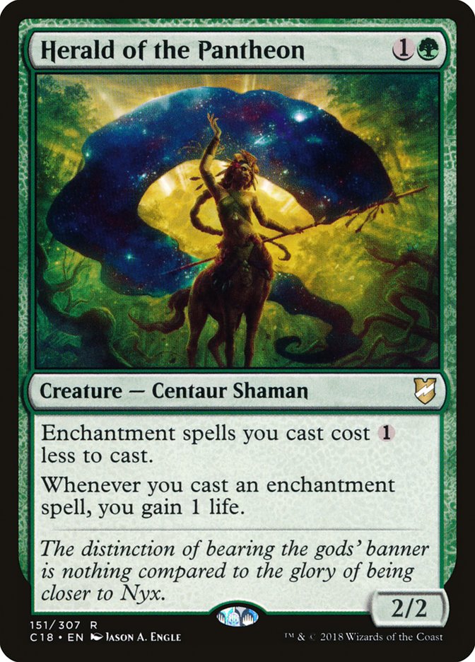 Herald of the Pantheon 151/307 (Commander 2018)  | Good Games Morley