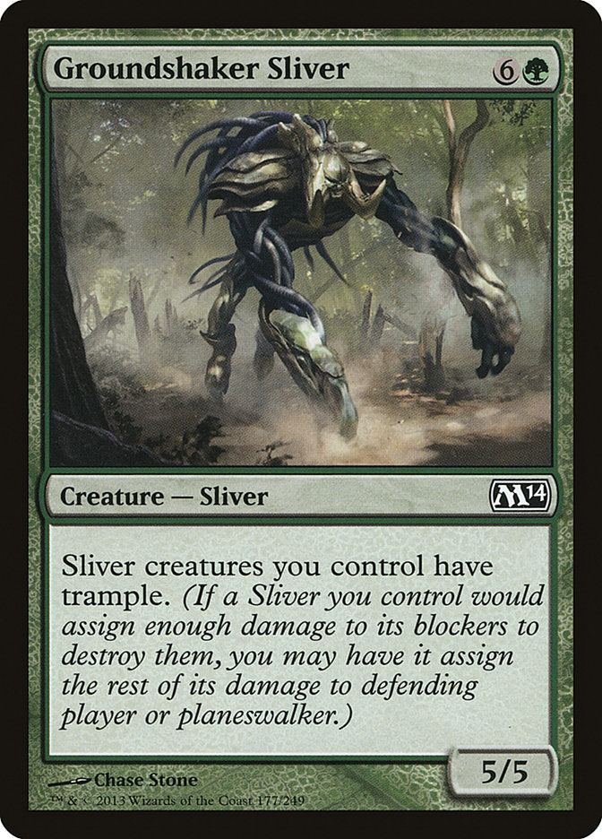 Groundshaker Sliver 177/249 (Magic 2014 (M14))  | Good Games Morley