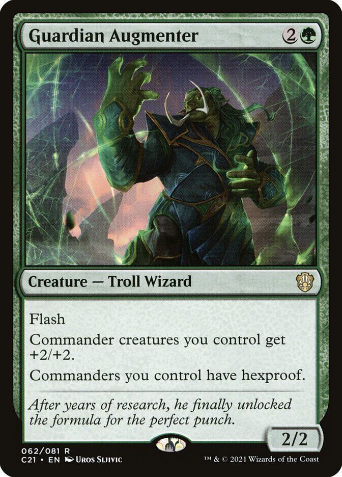 Guardian Augmenter 62 (Commander 2021)  | Good Games Morley