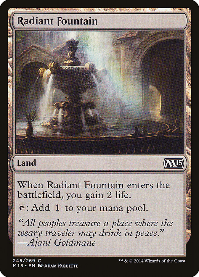 Radiant Fountain 245 (Magic 2015 (M15))  | Good Games Morley