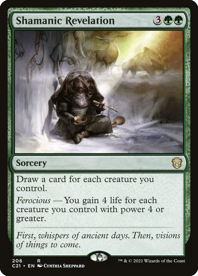 Shamanic Revelation 206/81 (Commander 2021)  | Good Games Morley
