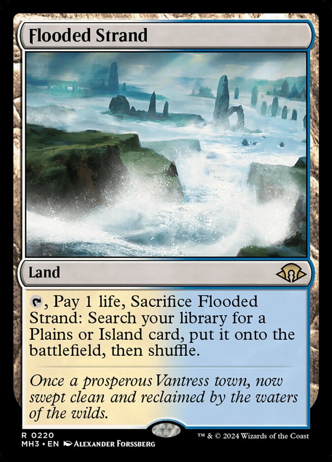 Flooded Strand 220 (Modern Horizons 3)  | Good Games Morley