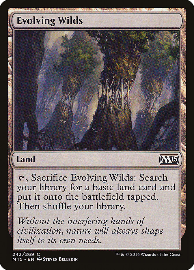 Evolving Wilds 243 (Magic 2015 (M15))  | Good Games Morley