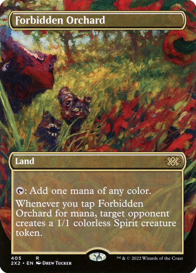 Forbidden Orchard Borderless 405 (Double Masters 2022)  | Good Games Morley