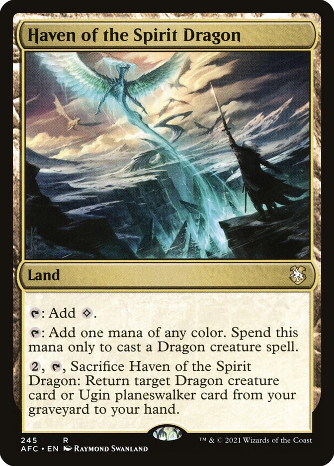 Haven of the Spirit Dragon 245/62 (Commander: Adventures in the Forgotten Realms)  | Good Games Morley