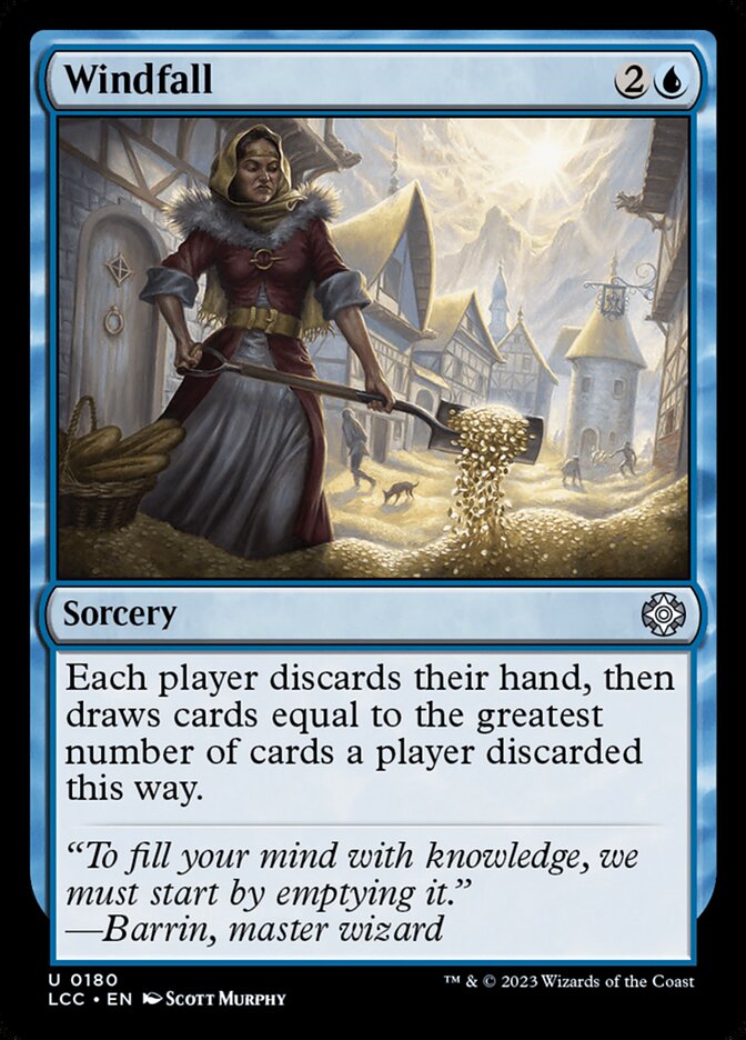 Windfall 180/370 (Commander: The Lost Caverns of Ixalan)  | Good Games Morley