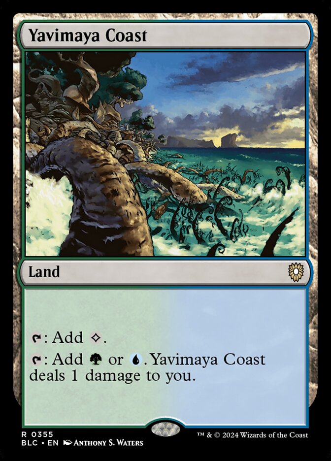 Yavimaya Coast 355 (Commander: Bloomburrow)  | Good Games Morley