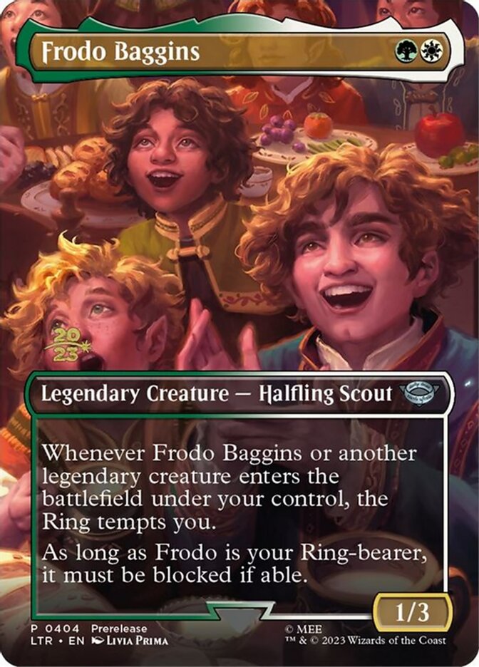 Frodo Baggins 404s/86 (Prerelease Cards)  - Foil | Good Games Morley