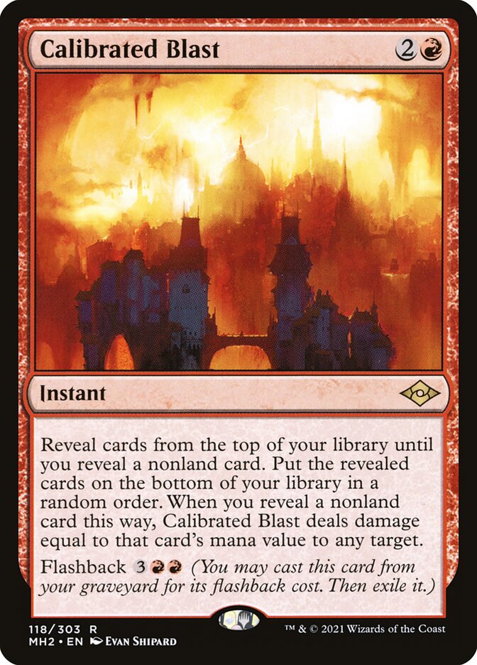 Calibrated Blast 118 (Modern Horizons 2)  | Good Games Morley