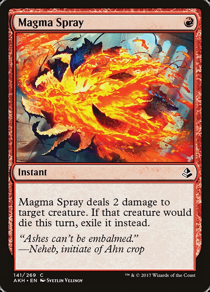 Magma Spray 141/269 (Amonkhet)  | Good Games Morley