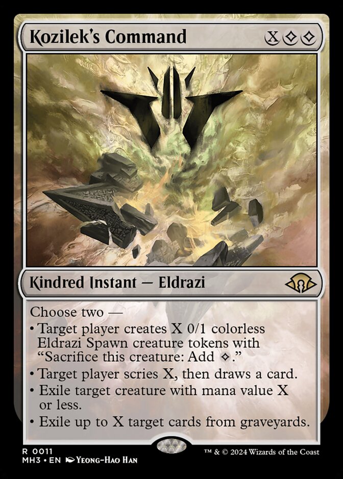 Kozilek's Command 11 (Modern Horizons 3)  - Foil | Good Games Morley