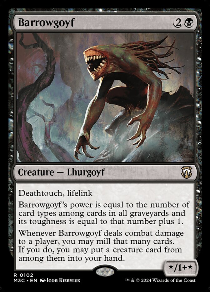 Barrowgoyf 102/411 (Commander: Modern Horizons 3)  | Good Games Morley