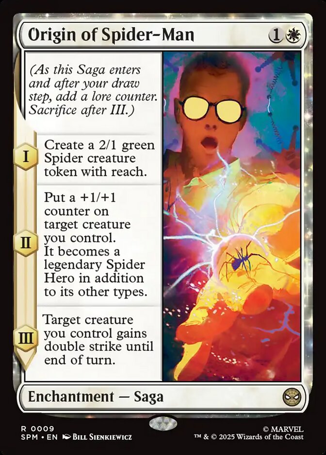 Origin of Spider-Man 9/198 (Marvel's Spider-Man)  - Foil | Good Games Morley