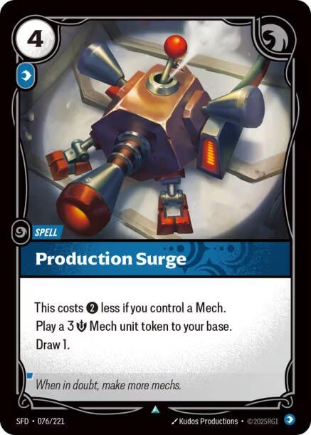 Production Surge 76/221 (Spiritforged)  | Good Games Morley