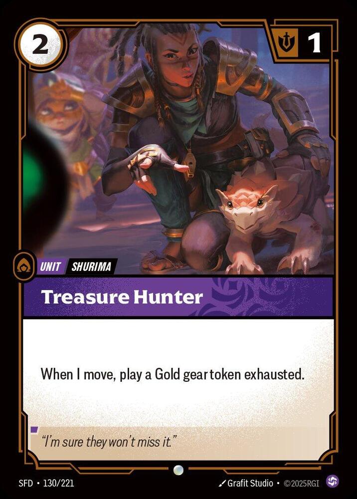 Treasure Hunter 130/221 (Spiritforged)  | Good Games Morley