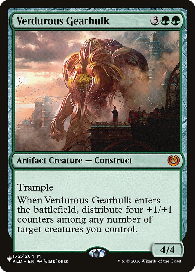 Verdurous Gearhulk KLD-172/5075 (The List Reprints)  | Good Games Morley