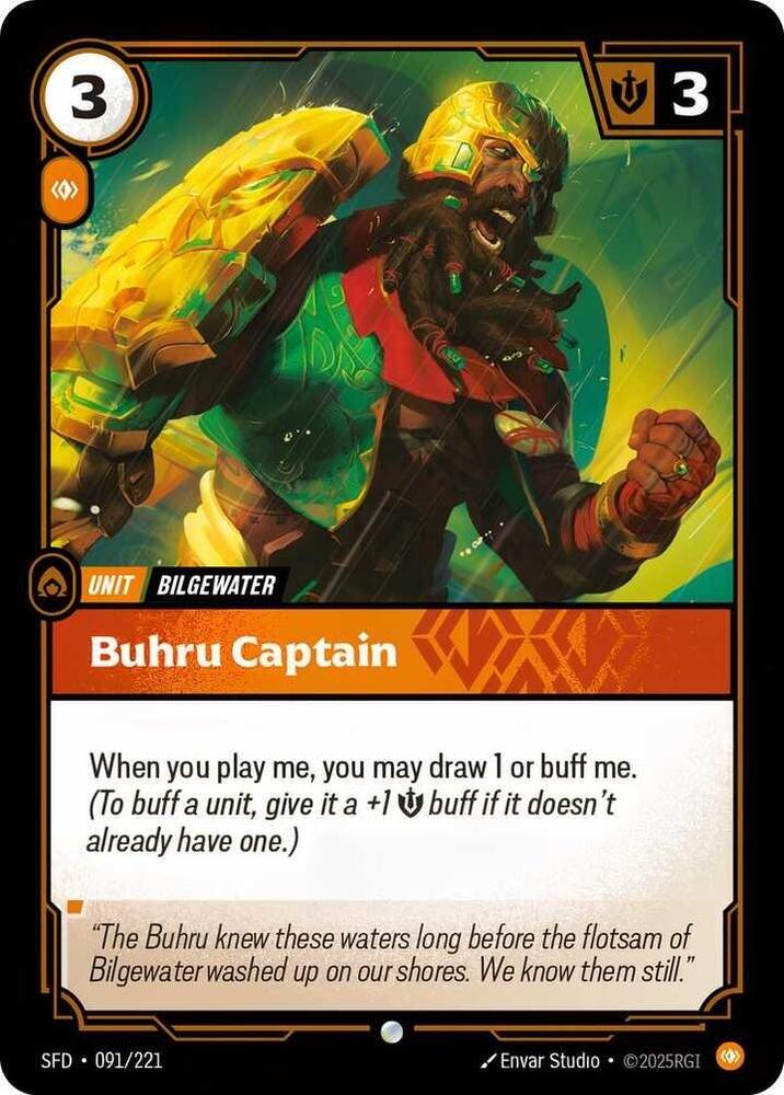 Buhru Captain 91/221 (Spiritforged)  | Good Games Morley