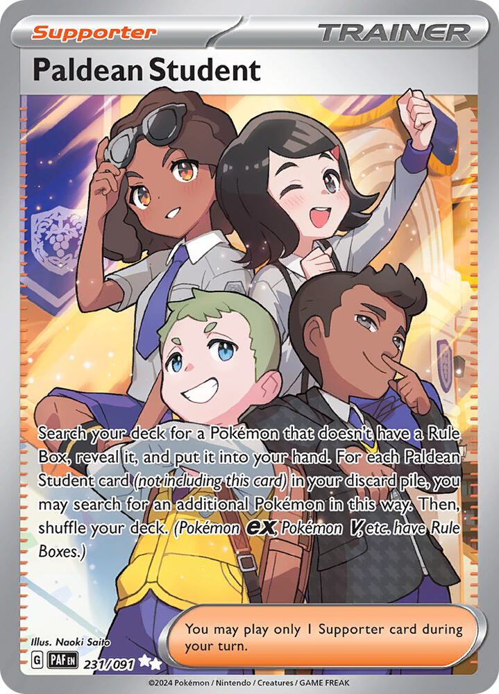 Paldean Student 231/091 (SV: Paldean Fates)  - Holofoil | Good Games Morley