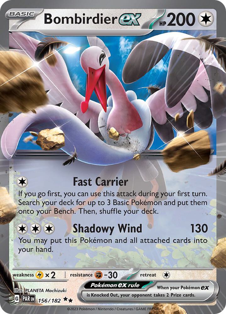 Bombirdier ex 156/182 (SV04: Paradox Rift)  - Holofoil | Good Games Morley